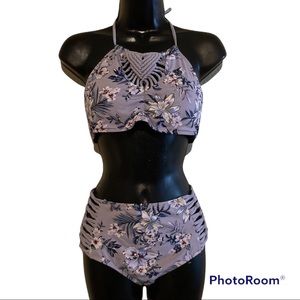 4/$20 Ambrielle floral bikini